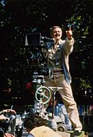 Le realisateur Nikita Mikhalkov lors du tournage d