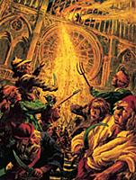 LAL319317 Hunchback of Notre Dame by English Schoo