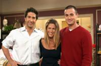 Кадры  из телесериала 'Друзья' (Friends). На фото: