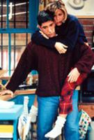 Кадры из телесериала 'Друзья' (Friends). На фото -