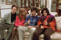 Кадры из телесериала 'Друзья' (Friends). На фото -