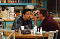 Кадры из телесериала 'Друзья' (Friends). На фото -