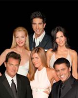 Кадры из телесериала 'Друзья' (Friends). На фото: 