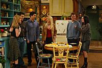 Кадры из телесериала 'Друзья' (Friends). На фото: 