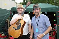 GREAT TEW, OXFORD, ENGLAND - Chas n Dave at the Co