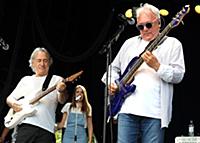 GREAT TEW, OXFORD, ENGLAND - Lol Creme and Trevor 