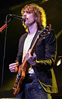 GREAT TEW, OXFORD, ENGLAND - Johnny Borrell of Raz