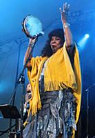 GREAT TEW, OXFORD, ENGLAND - Martha Reeves at the 