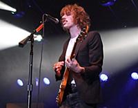 GREAT TEW, OXFORD, ENGLAND - Johnny Borrell of Raz