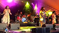 GREAT TEW, OXFORD, ENGLAND - Martha Reeves at the 