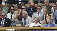 Bradley Cooper, Hugh Grant and Anna Eberstein atte