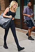 NEW YORK, NY - JULY 21: Lily Donaldson seen in New