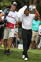 GAINESVILLE, VA - JULY 30: Tiger Woods pictured at
