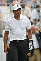GAINESVILLE, VA - JULY 30: Tiger Woods pictured at