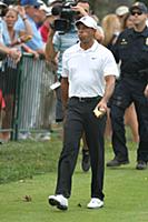GAINESVILLE, VA - JULY 30: Tiger Woods pictured at