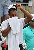 GAINESVILLE, VA - JULY 30: Tiger Woods pictured at