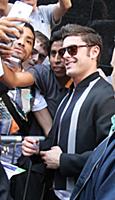 August  17, 2015: Zac Efron at  Good Morning Ameri