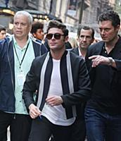 August  17, 2015: Zac Efron at  Good Morning Ameri