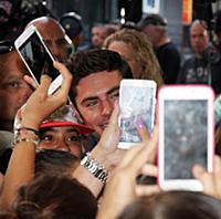 August  17, 2015: Zac Efron at  Good Morning Ameri