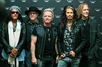 Aerosmith, Joe Perry, Brad Whitford, Joey Kramer, 