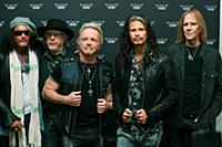 Aerosmith, Joe Perry, Brad Whitford, Joey Kramer, 
