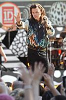 Harry Styles of One Direction performs on Good Mor