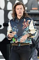Harry Styles of One Direction performs on Good Mor