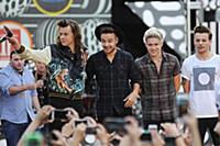 Harry Styles, Liam Payne, Niall Horan and Louis To
