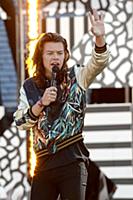 Harry Styles of One Direction performs on Good Mor