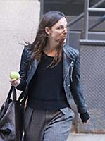 Actress Keira Knightley leaves her Tribeca apartme
