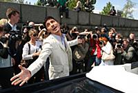 Съёмки клипа Димы Билана на песню 'Дорогие мои мос