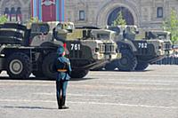 Парад Победы, Красная площадь, Москва, 9 мая 2010.