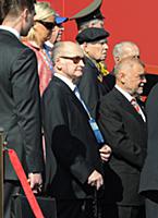 Парад Победы, Красная площадь, Москва, 9 мая 2010.