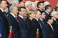 Парад Победы, Красная площадь, Москва, 9 мая 2010.