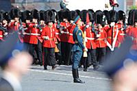 Парад Победы, Красная площадь, Москва, 9 мая 2010.