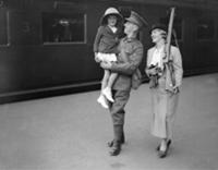 Вторая мировая война. На фото: британский офицер п