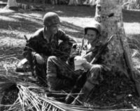 Вторая мировая война. На фото - один из американск