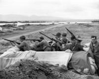 Вторая мировая война. На фото - американские солда
