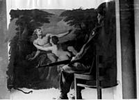 «Венера и Адонис», 1945. Архив.