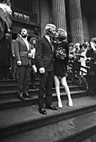 Pop star Cilla Black and her personal manager Bobb