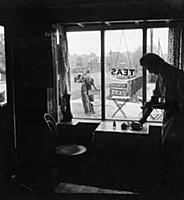 The Wayside Cafe near Bolney. A tea room on the ne
