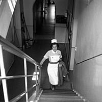The end of another hospital shift on the wards as 