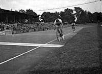 Reg Harris , former world professional sprint cham