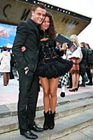 Российские знаменитости, 2008. На фото - актер Ива