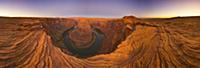 Three hundred sixty degree view of Colorado River 