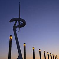 Spain, Catalunya, Barcelona, Montjuic, Torre Calat