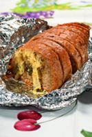 Хлеб, запеченный с сыром
