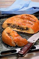 Пирог с грибами