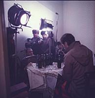 Съемки «Москва слезам не верит», 1981. На фото: Ал