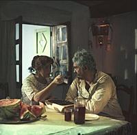 Кадр из фильма «Белое солнце пустыни», (1969).